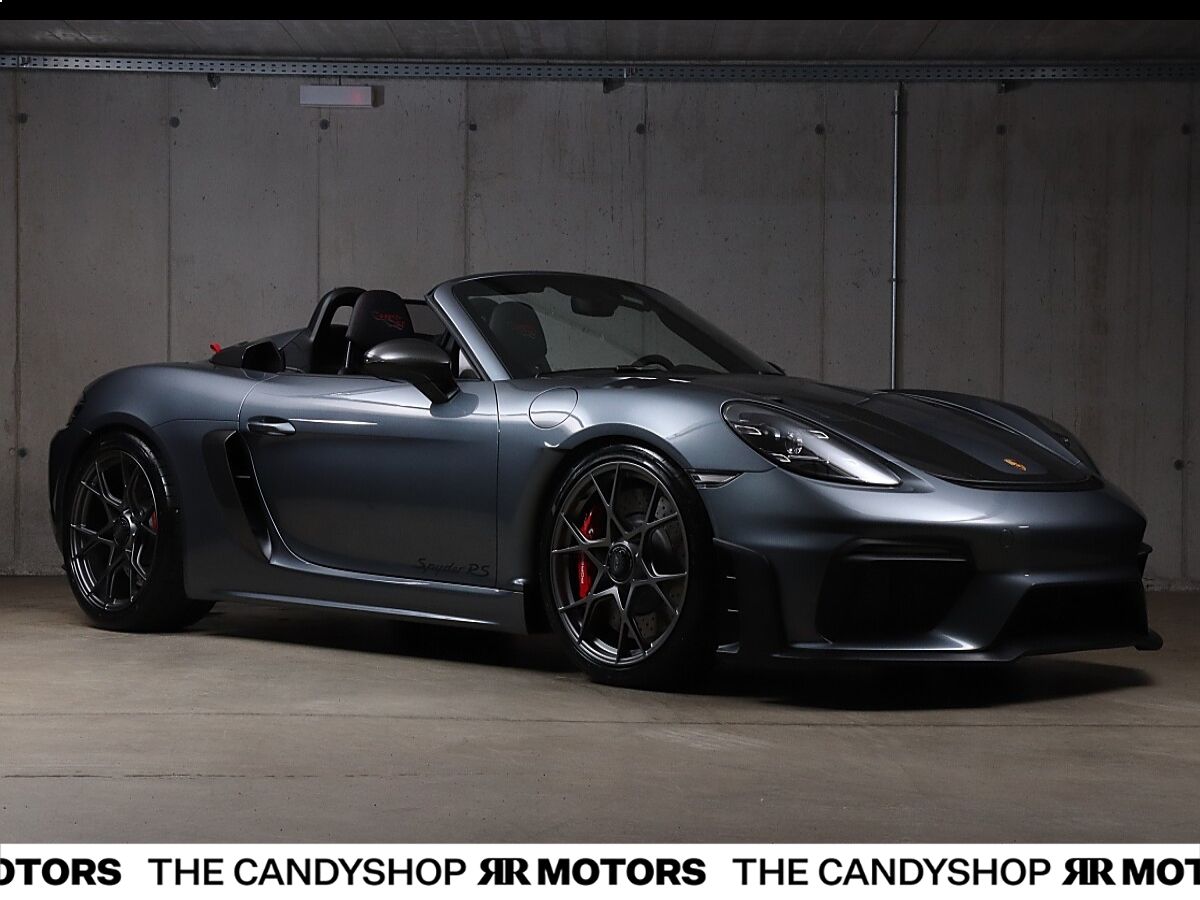 Porsche 718 Boxster Spyder RS *Vanadiumgraumetallic*W...