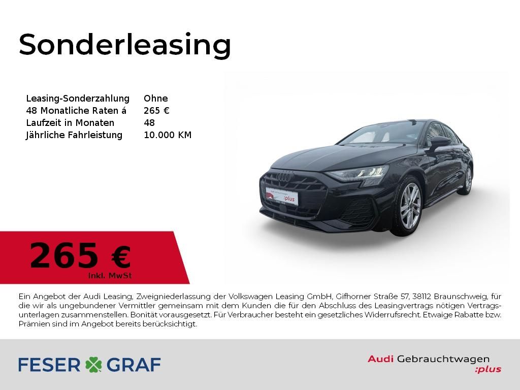 A3 Limousine S line 30TFSI Navi+/SHZ/Kamera/ACC/