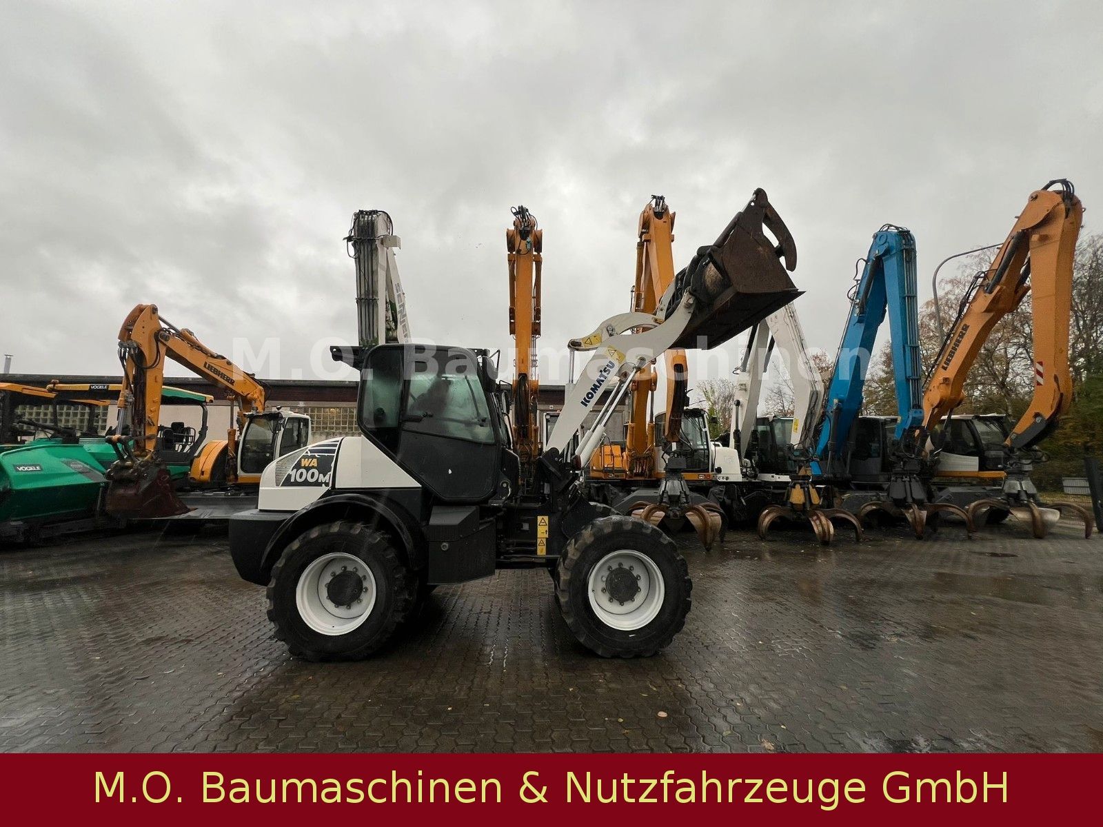 Fahrzeugabbildung Komatsu WA 100 M-5/ Greiferschaufel /