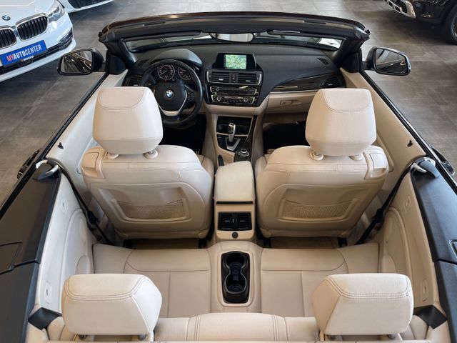 BMW 218 d Cabrio Sport Line *AHK*SHZ*Klima*Navi*