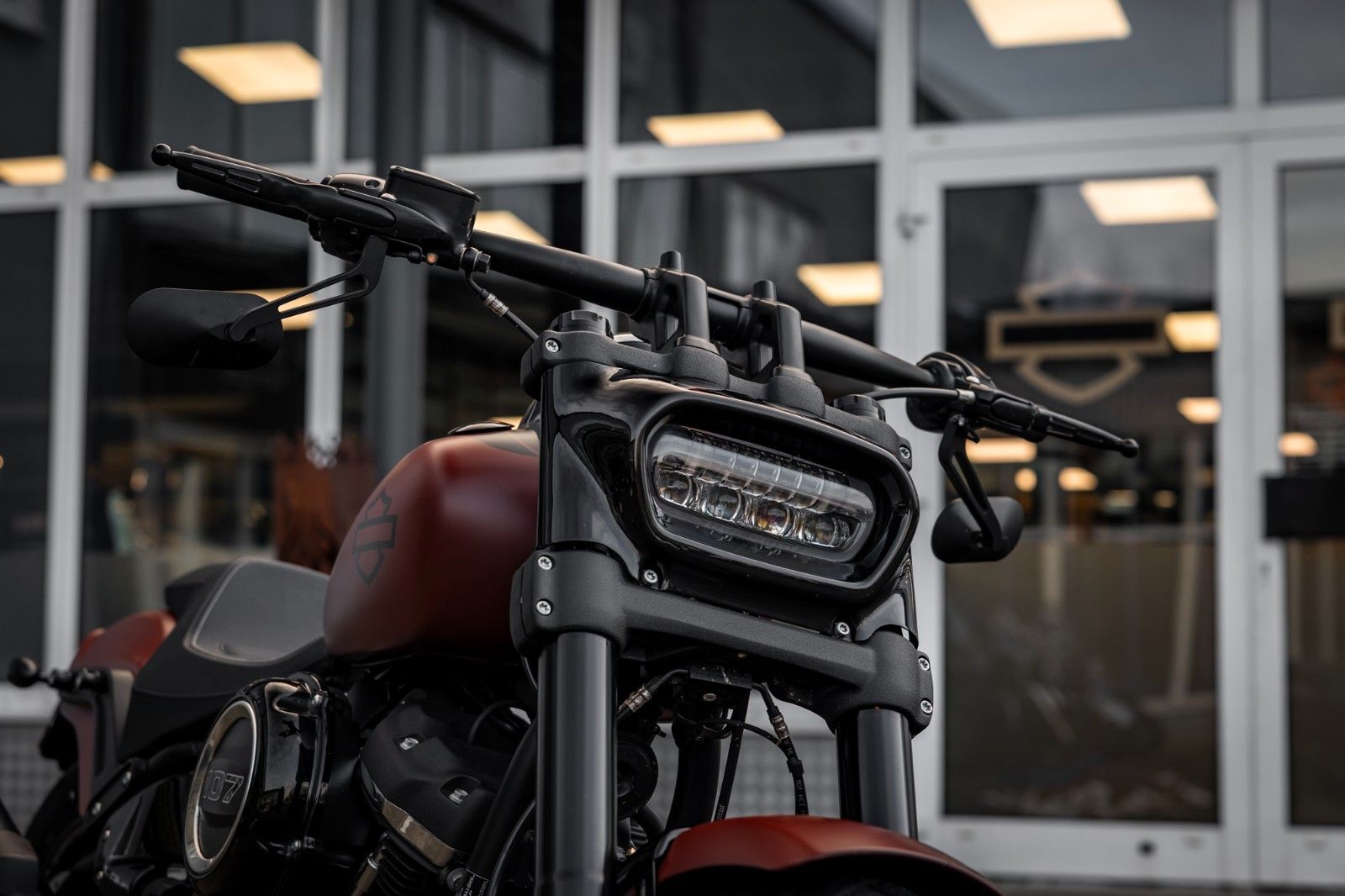 Fahrzeugabbildung Harley-Davidson FXFBS Fat Bob 107 cui - S&S