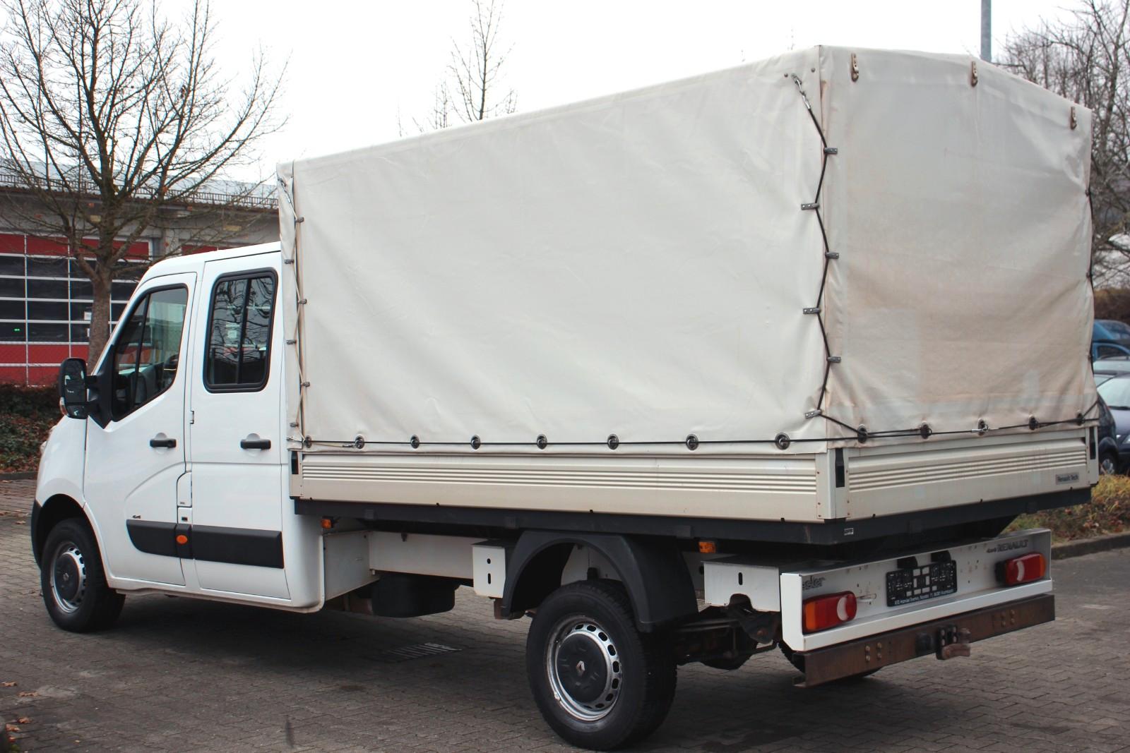 Renault Master 2.3dci # Allrad # DoKa # Pritsche + Plane