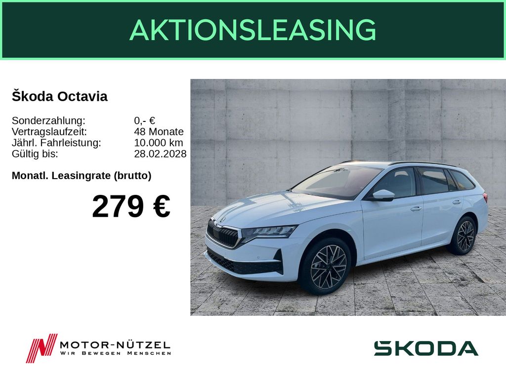 Octavia Combi 1.5 TSI Balance AHK eKlappe NAVI