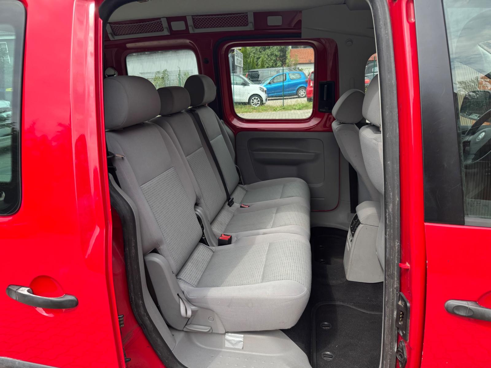 Volkswagen Caddy Life Team 7-Sitze,Klima,Allwetter,TÜV+Insp