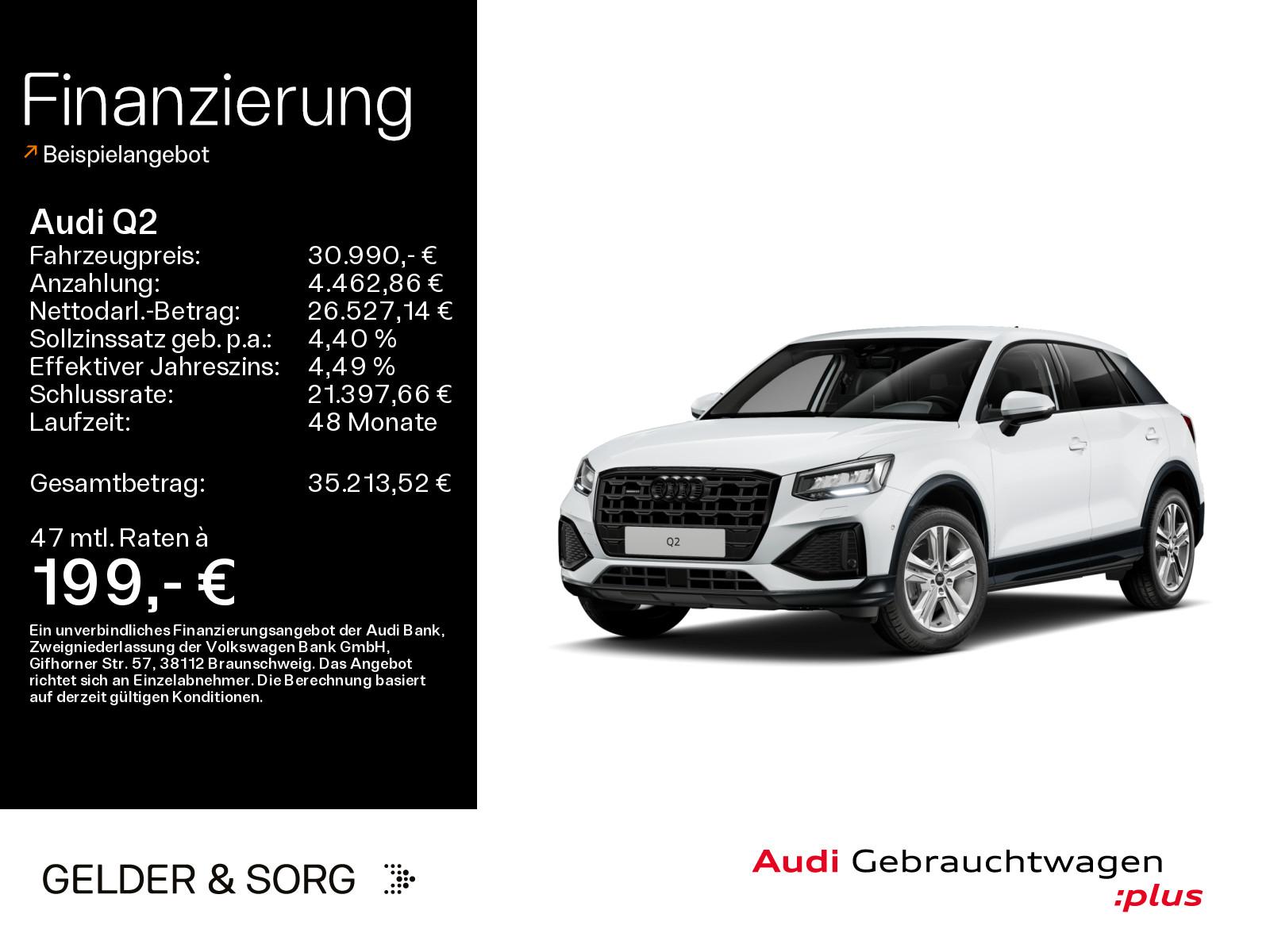Audi Q2 40 TFSI quattro LED*AHK*Rückfahrkamera*Virtua