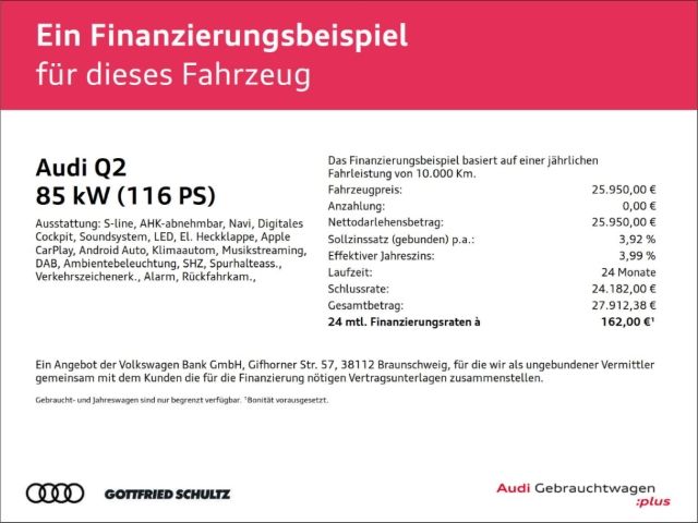 Audi Q2 30 TFSI MATRIX MMI AHK KAMERA S-Line imagem 2