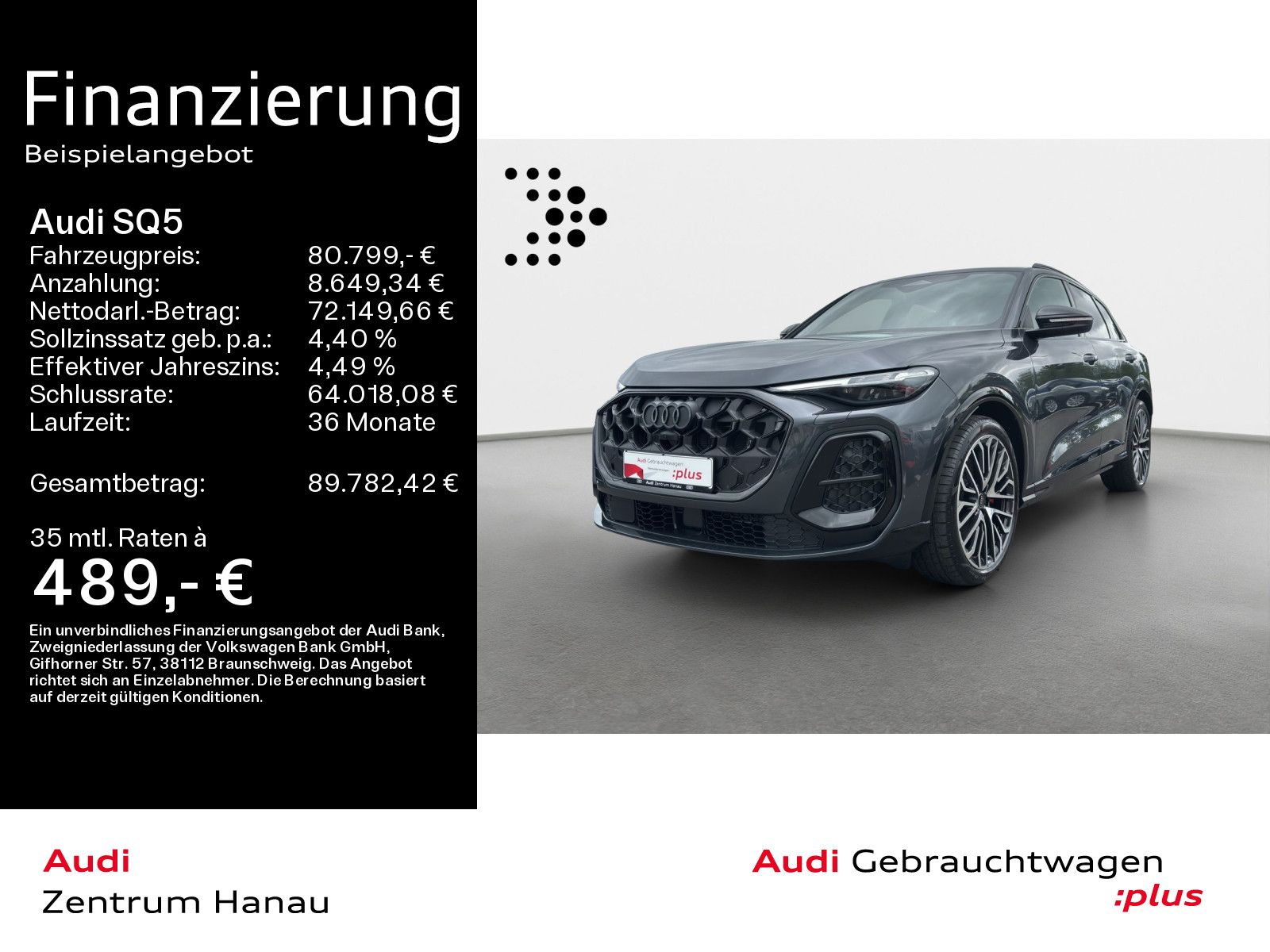 Audi SQ5*EDITION-ONE*NAVI*MATRIX*HUD*AHK*LUFT*PANO*B&