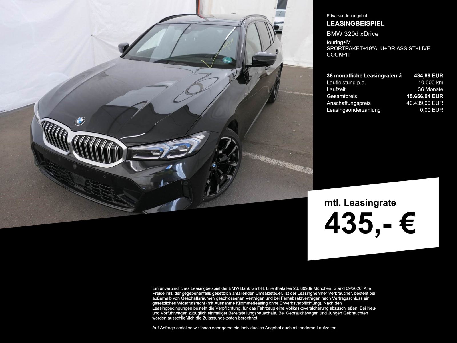 BMW 320d xDrive touring+M SPORTPAKET+19"ALU+DR.ASSIS imagem 3