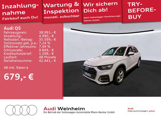 Audi Q5 40 TDI quattro LED Navi S-tronic PDC SHZ Klim