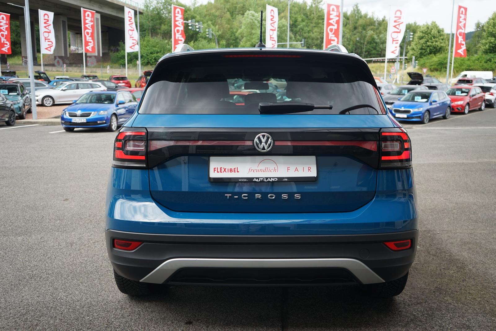 Volkswagen T-Cross 1.0 TSI DSG Klima Sitzheizung LED, миниатюра 8