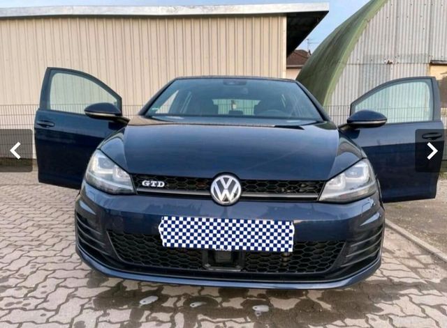 Volkswagen VW Golf 7 GTD 2.0 TDI Standheizung Panoram...