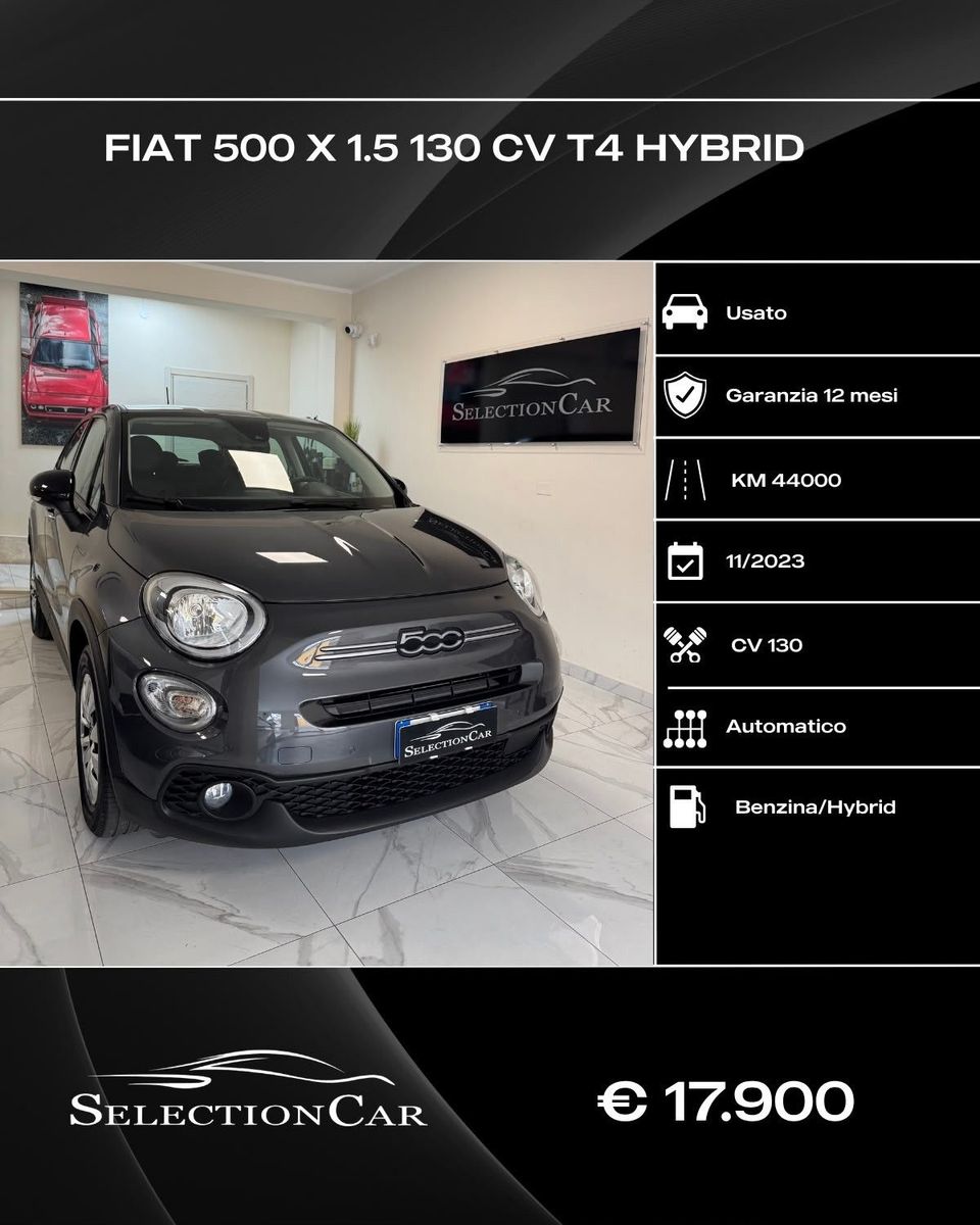 Other Fiat 500X 1.5 T4 Hybrid 130 CV DCT