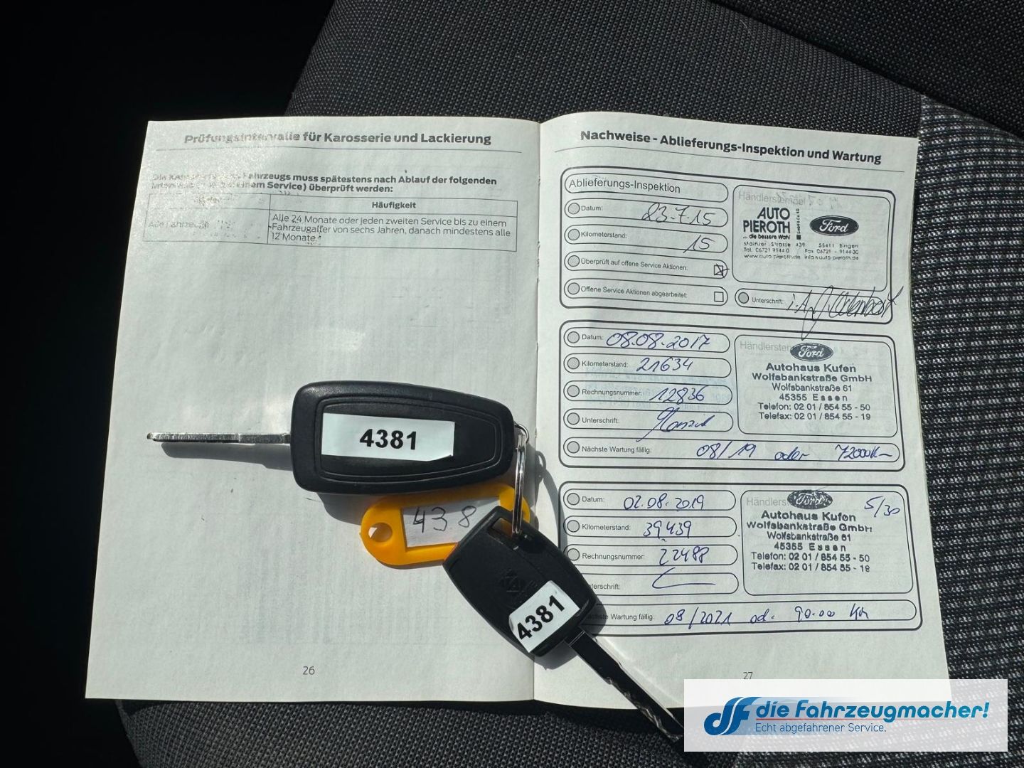 Fahrzeugabbildung Ford Transit Kombi 350 L3 2.2 TDCi DPF *4381 *KLIMA