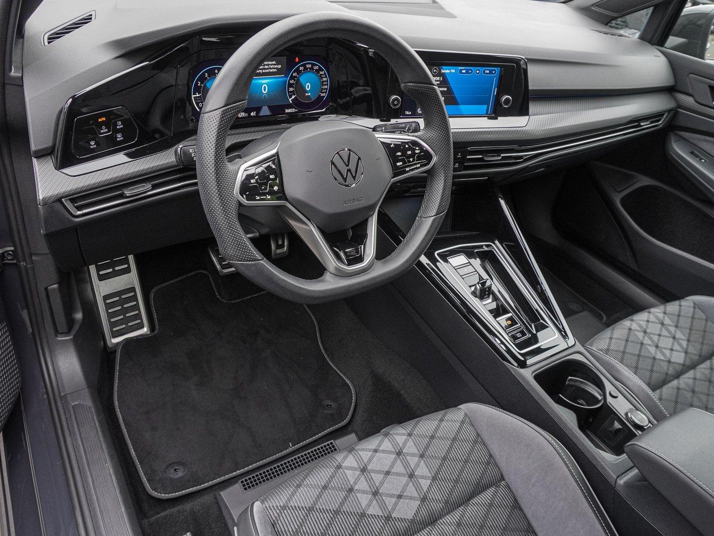 Volkswagen Golf 1.5 eTSI DSG R-Line LED AMBIENTE 17ALU PDC, миниатюра 9