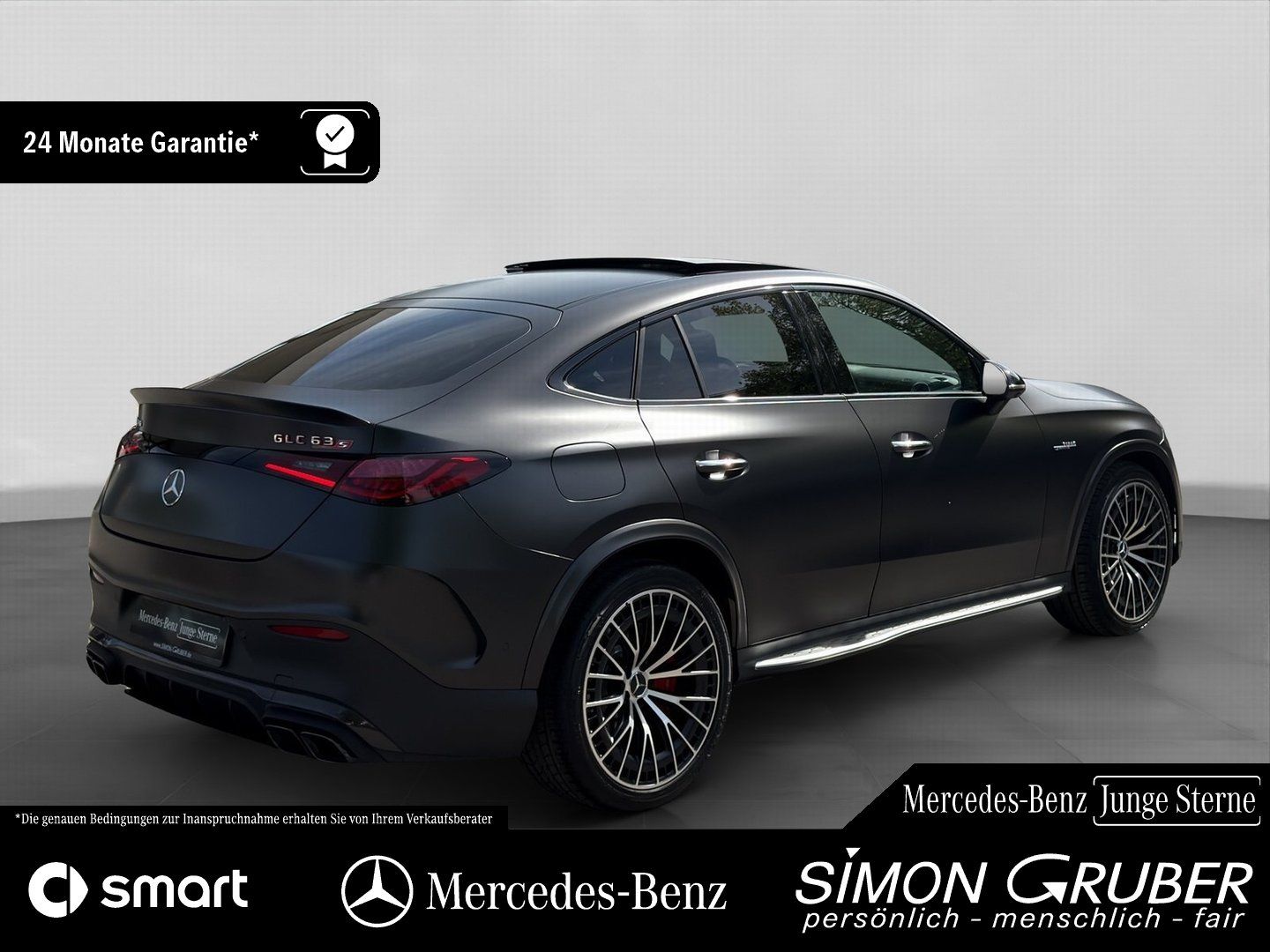 Fahrzeugabbildung Mercedes-Benz GLC 63 S E Perfo Coupe Active Ride Carbon magno