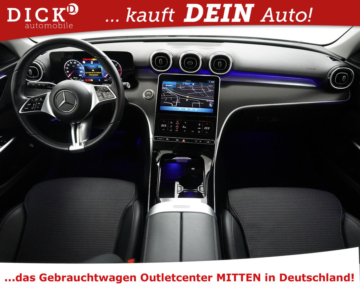 Mercedes-Benz C 220 C220d T 9G 2X Avantg NAV+VIRTU+KAM+LEDER+SHZ+LED, миниатюра 9