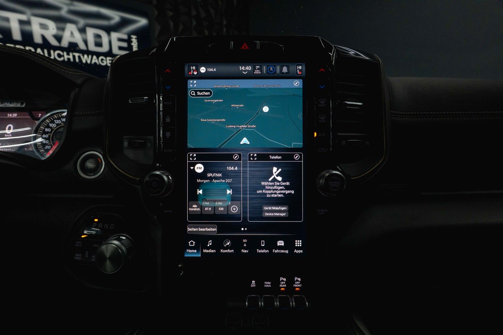 Fahrzeugabbildung Dodge RAM 5.7 V8 HEMI 4x4 Offroad BLACK EDITION  LPG