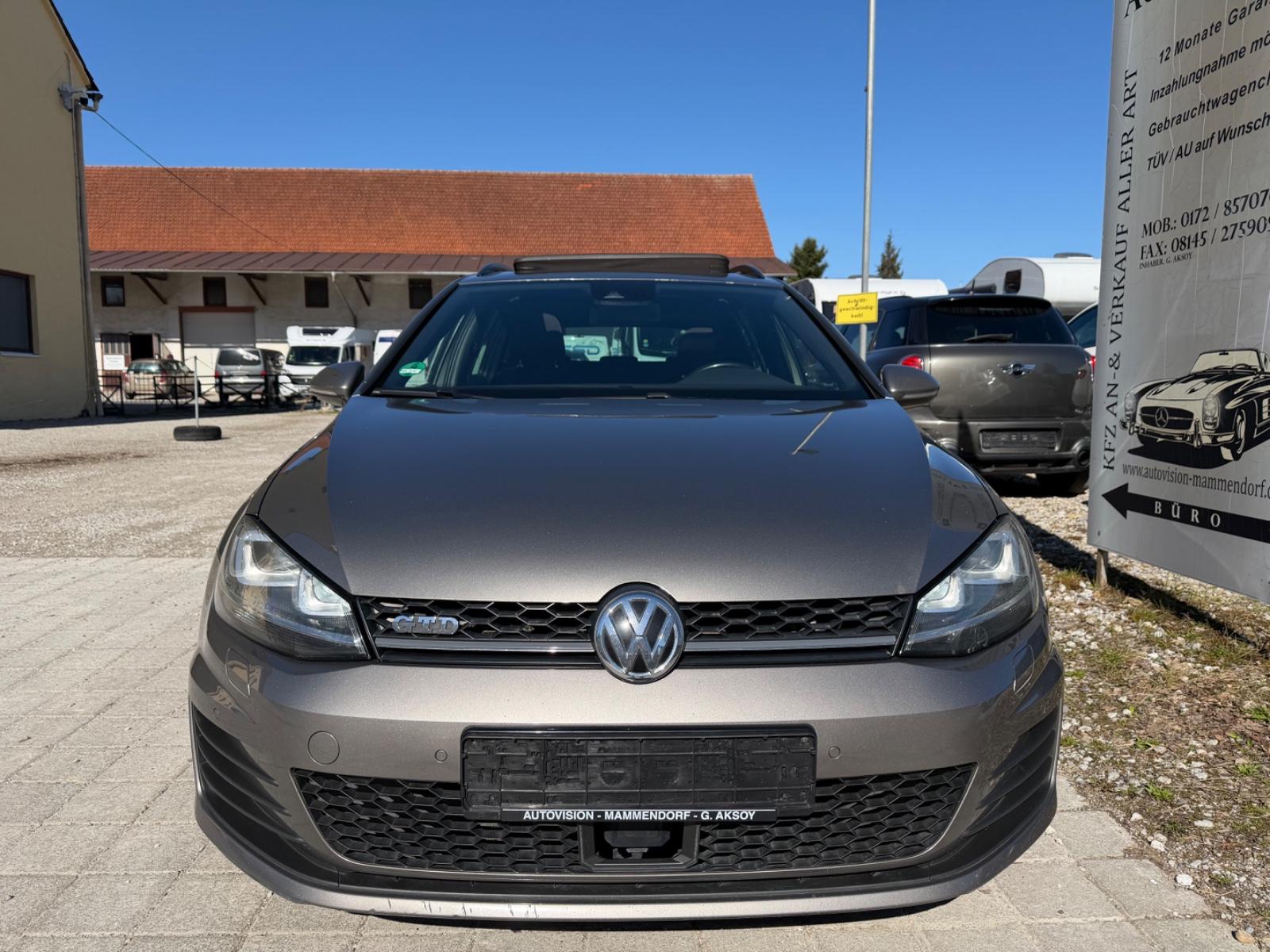 Volkswagen Golf VII 2.0 GTD DSG Gewinde 19zoll Pano Navi