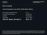 Audi A3 Sportback TFSI e S line 40 e S tr. AHK HUD - Audi A3 Gebrauchtwagen in Berlin