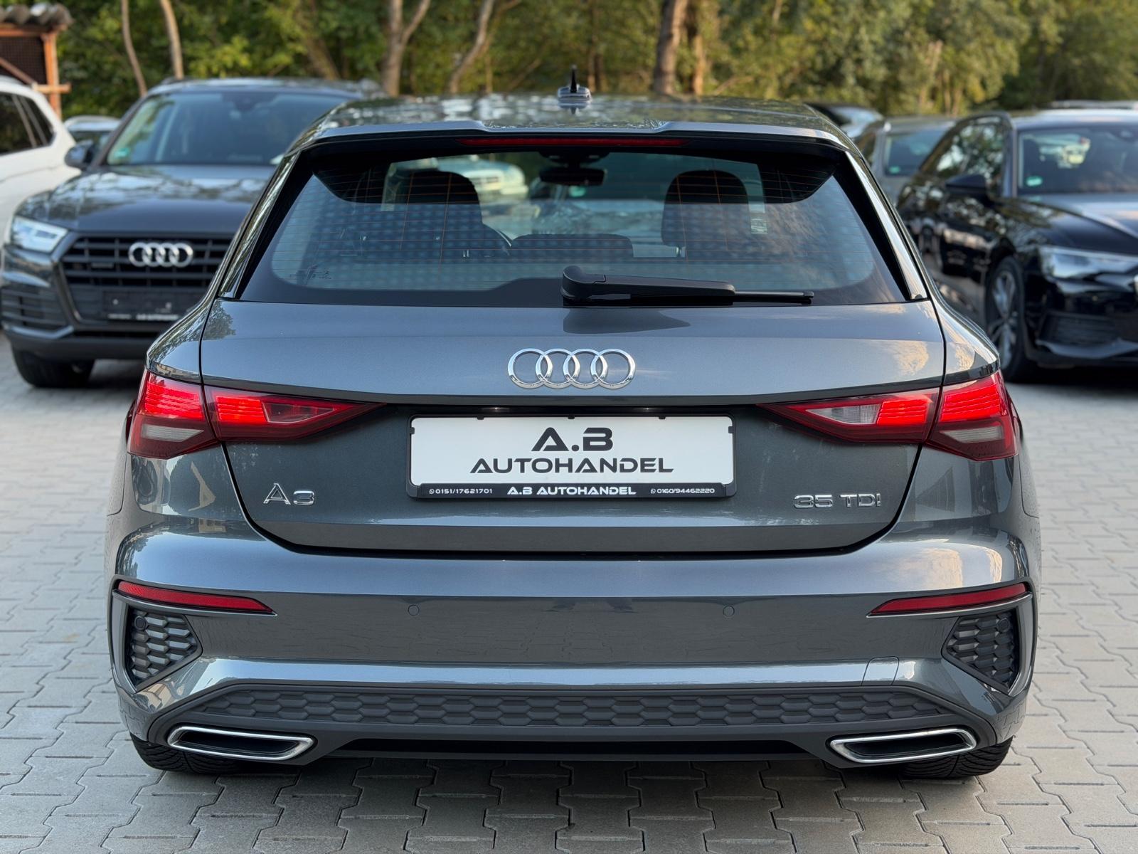 Audi A3 Sportback 35 TDI S line/LED/Virtual/97.600km, миниатюра 8