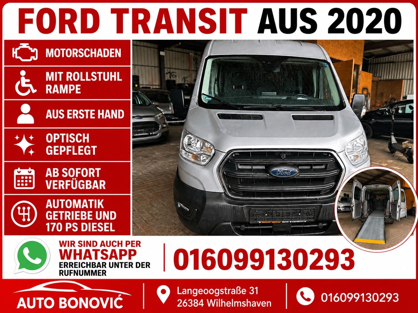Ford Transit Kombi 350 Motorschaden