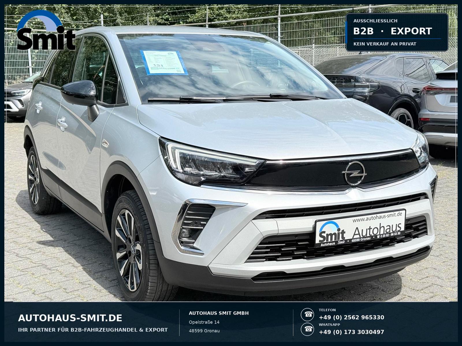 Opel Crossland 1.2 Turbo Elegance*LED*NAVI*KAMERA*PDC