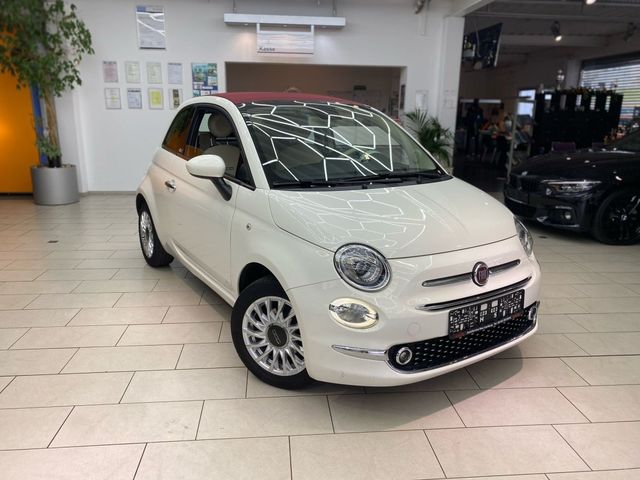 Fiat 500 Cabrio 1.2 8V Lounge Navi Teilleder Klima Te