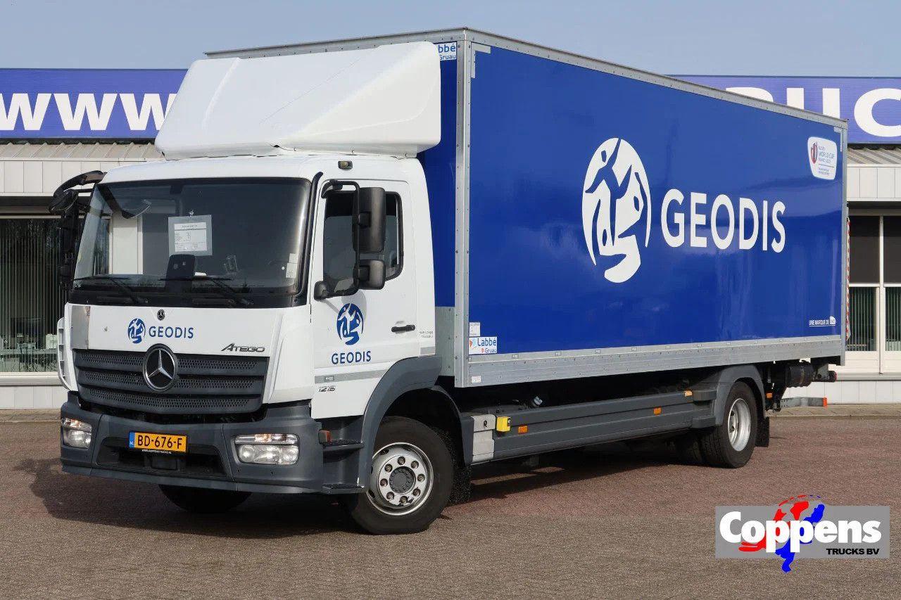 Mercedes-Benz Atego 1218 1218 L Bak+Klep Dhollandia 1500 kg