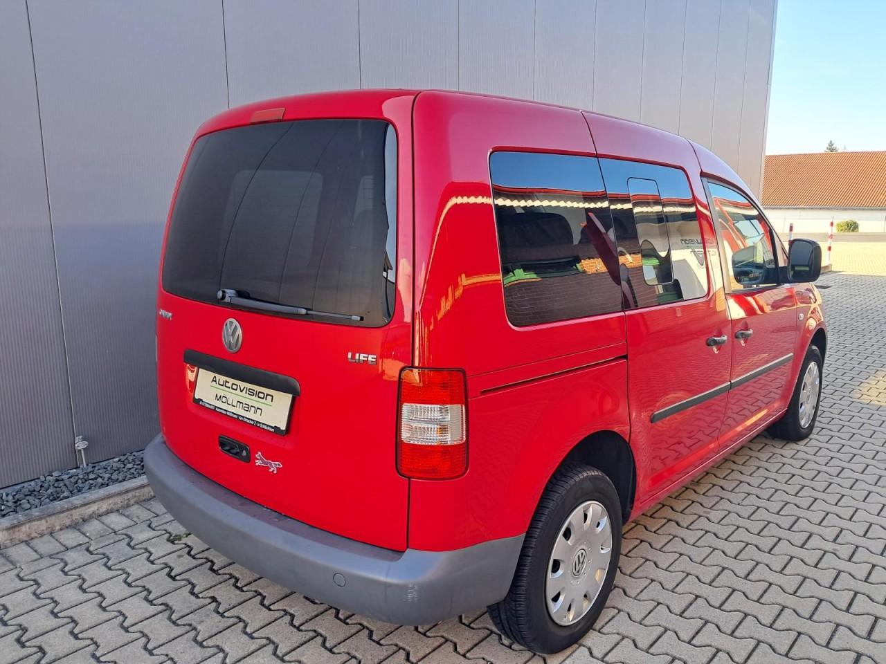 Volkswagen Caddy Life 102PS NAVI KLIMA EL. FH ZV M. FB NSW