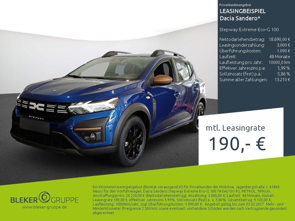 Dacia Sandero Stepway Extreme Eco-G 100