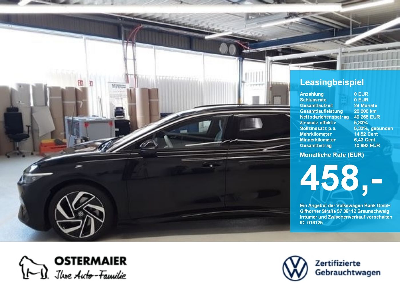 Volkswagen ID.7 Tourer PRO 286PS NP.76T ACC.5J-G.WÄRMEPUMPE