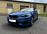 BMW M240i *Prof*H&K*DAB*OpenAir*Adap.LED* - BMW M240i: Blau, Cabrio