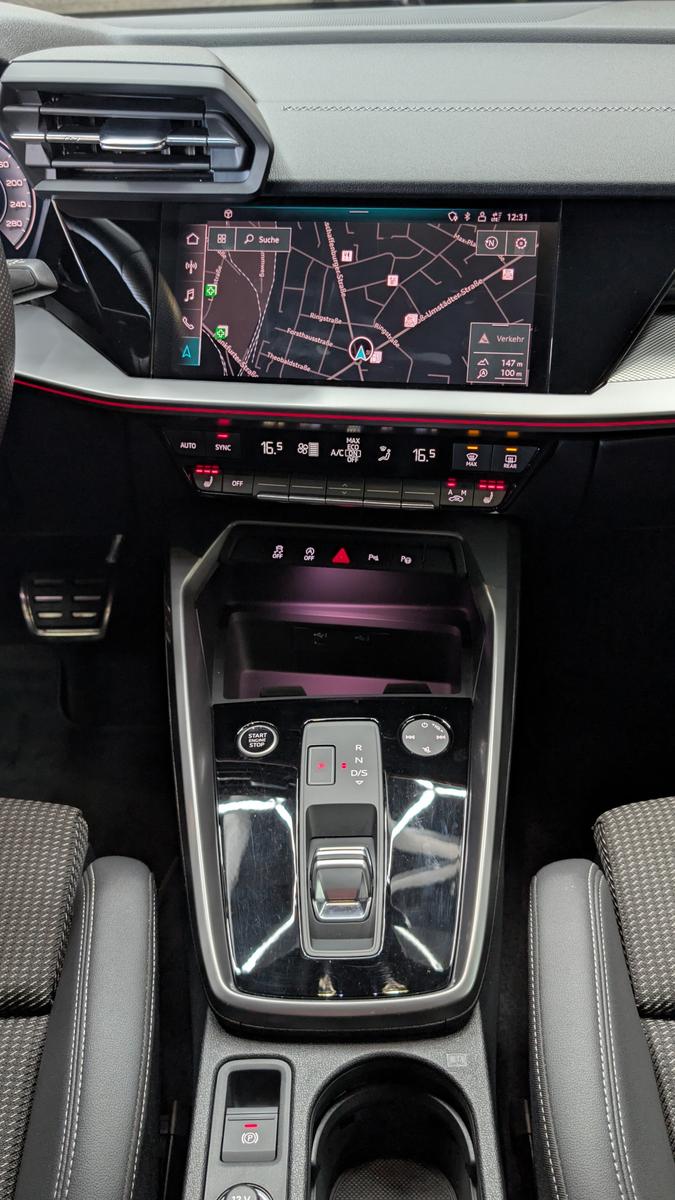 Audi A3 Sportback 30 TFSI S-Line StHz ACC AMBI LEDER, миниатюра 22