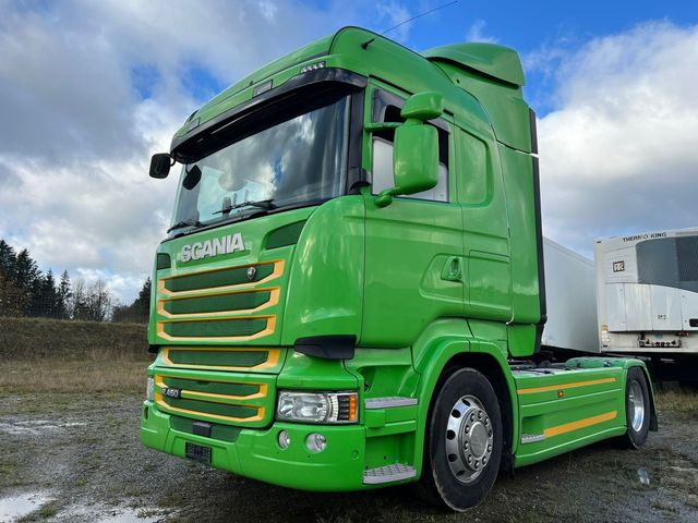 Scania R450 E6 Retarder 2 Tanks 2 Betten Blatt/luft