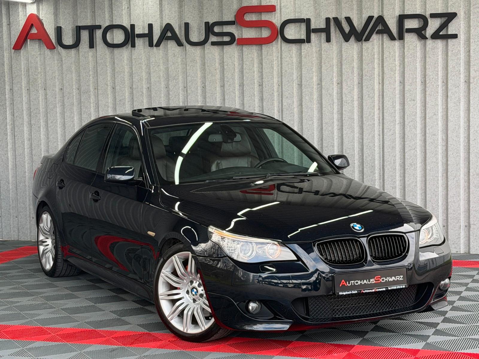 BMW 550i Limousine M-Paket Schalter S-Dach HuD Leder