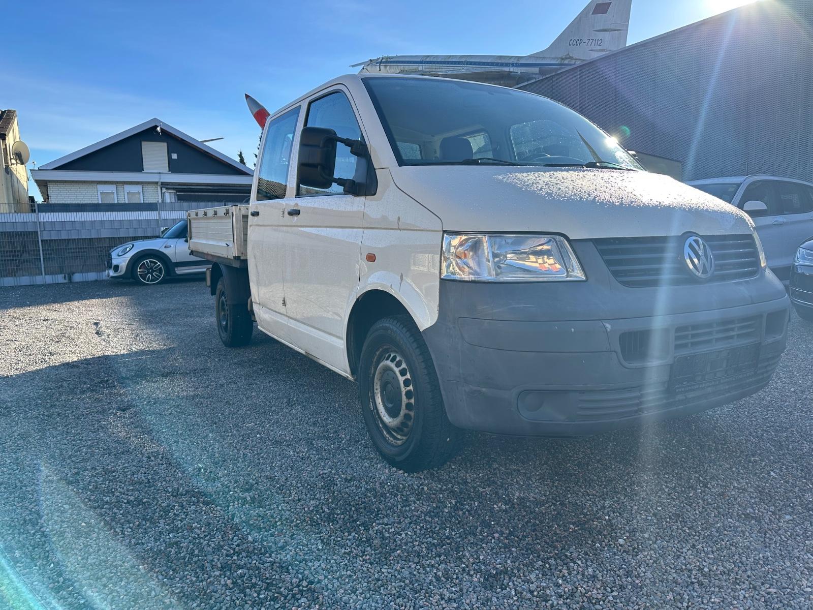 Volkswagen T5 Transporter Pritsche  Doppelkabine 6 sitzer