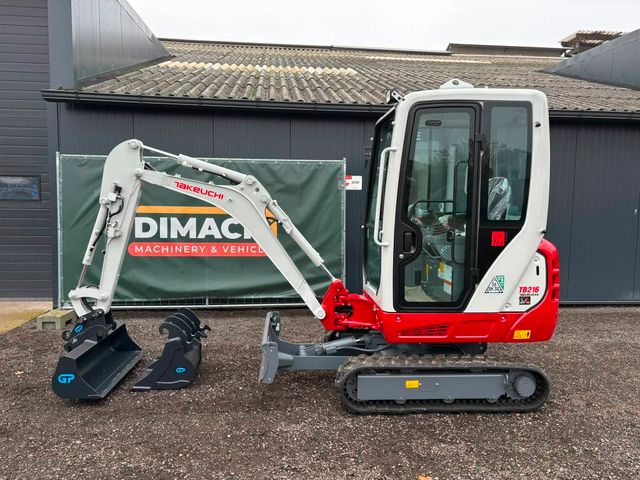 Takeuchi TB 216 NEW - NEU minigraver - excavator