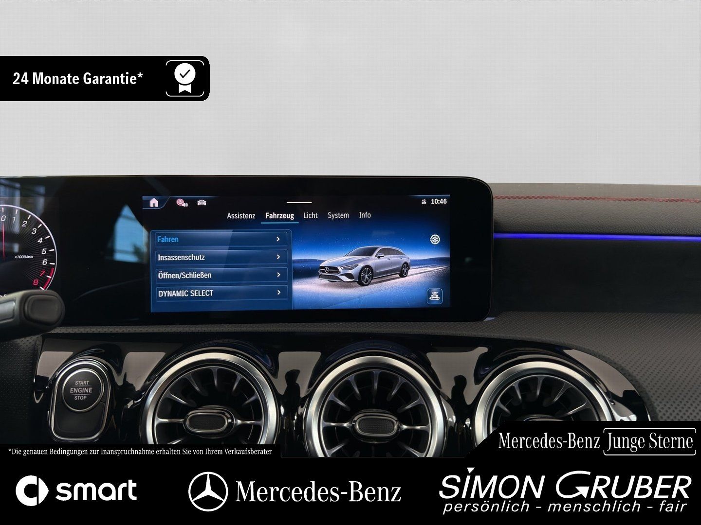 Fahrzeugabbildung Mercedes-Benz CLA 250 e SB AMG HUD KeylessGo LED Ambi 11KW