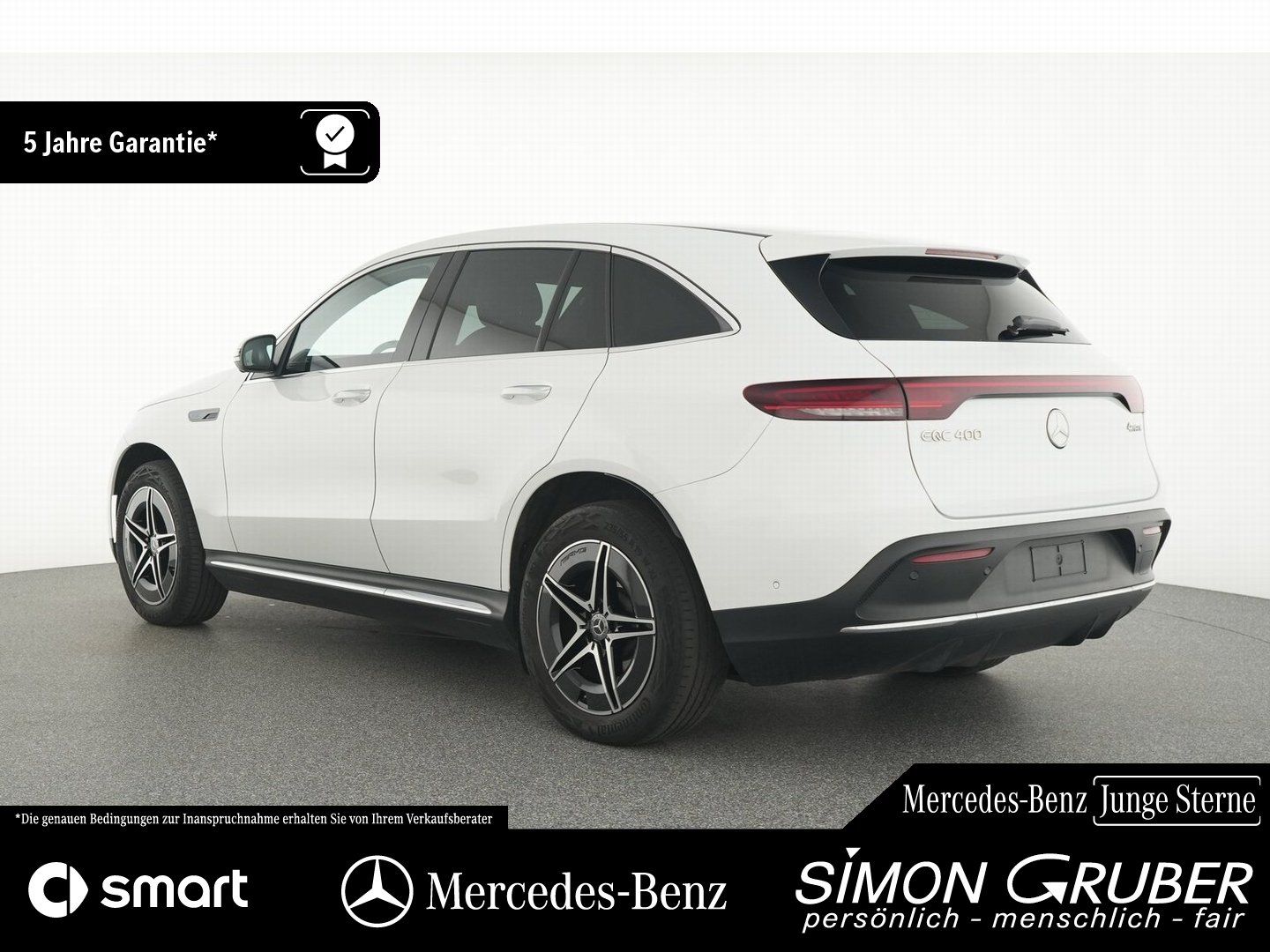 Fahrzeugabbildung Mercedes-Benz EQC 400 4M AMG Designo Leder SD Distronic KeyGo