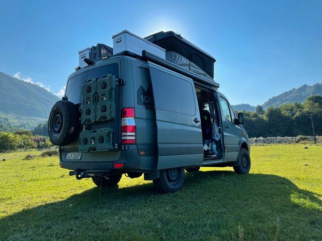 Mercedes-Benz Offroad Weltreise Sprinter mit Bike Garage