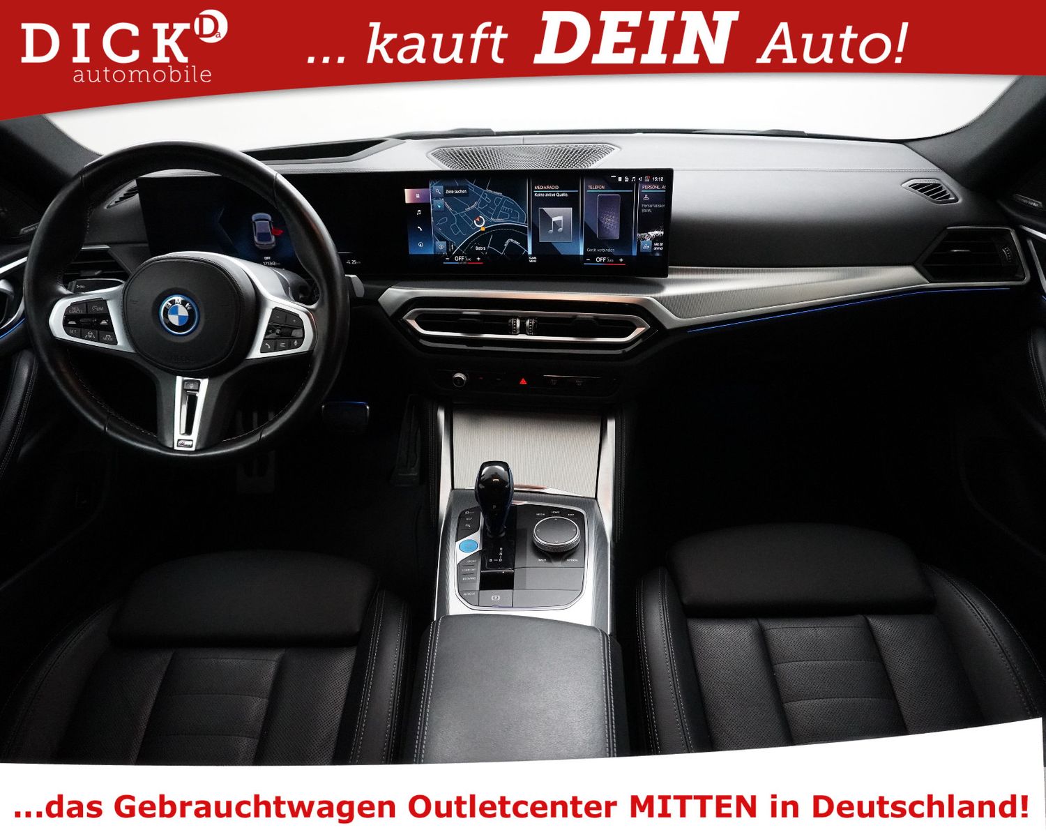 Fahrzeugabbildung BMW i4 GC M50 >SHADO+MEMO+360+H&K+HEAD+ACC+AHK+PROF+