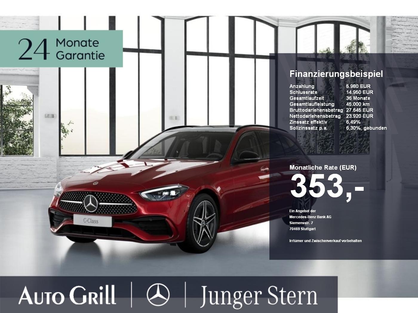Mercedes-Benz C 300 e T AMG Night Pano DIstronic KeyGO