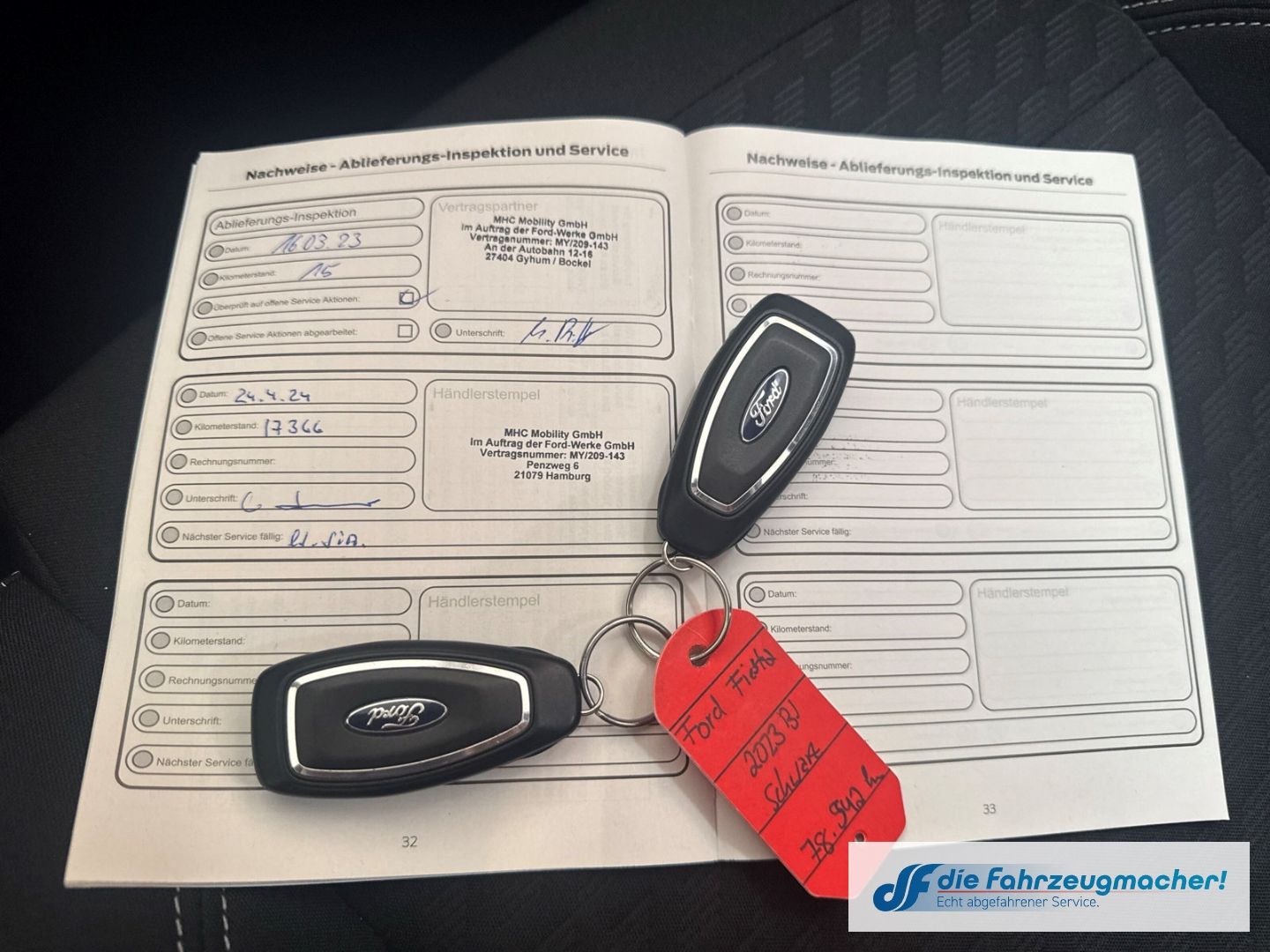 Fahrzeugabbildung Ford Fiesta Titanium Navi LED Blendfreies Fernl. Kurv