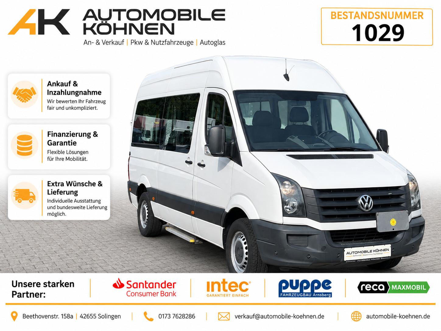 Volkswagen L2H2 LIFT / RAMPE / ROLLSTUHL / 6 SITZE / KLIMA 