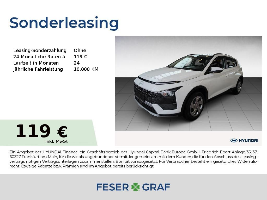Hyundai Bayon SELECT NAVI CAM ALLWETTER CARPLAY KLIMA