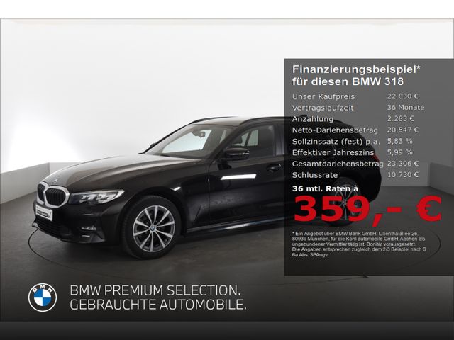 BMW 318 d Touring Klimaautomatik Anhängerkupplung Si