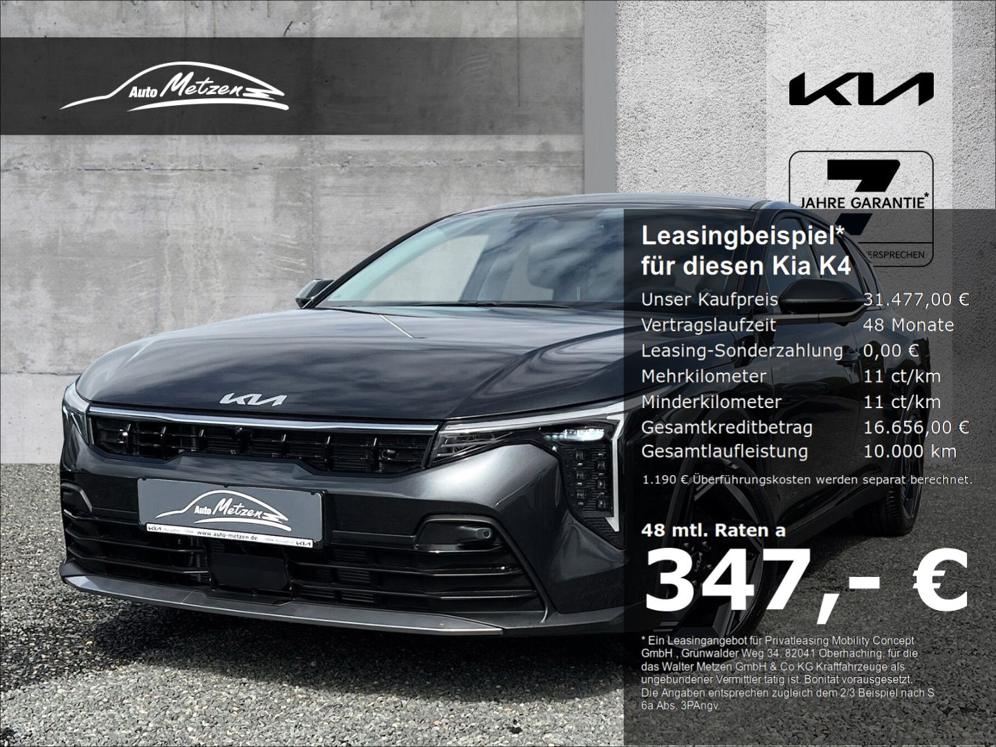 Kia K4 - Bild 1