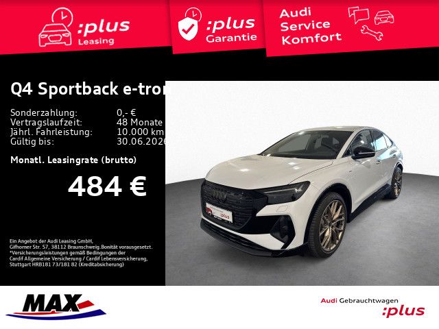 Q4 Sportback e-tron 45 QUAT S LINE MATRIX+AHK+SO