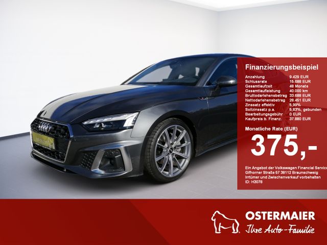 Audi A5 Sportback S-LINE 40TFSI 204PS.STRONIC.MATRIX.