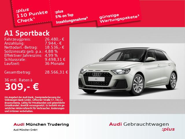 Audi A1 Sportback Advanced 30 TFSI 85(116) kW(PS) S t